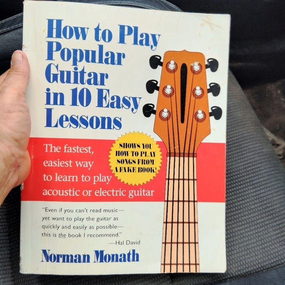 How to Play Popular Guitar in 10 Easy Lessons by Norman Monath - Picture 1 of 1